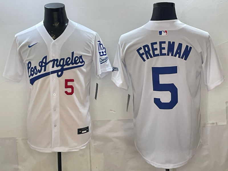 Men Los Angeles Dodgers #5 Freeman white Game 2026 Nike MLB Jersey 4014005